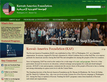 Tablet Screenshot of kuwaitamerica.org